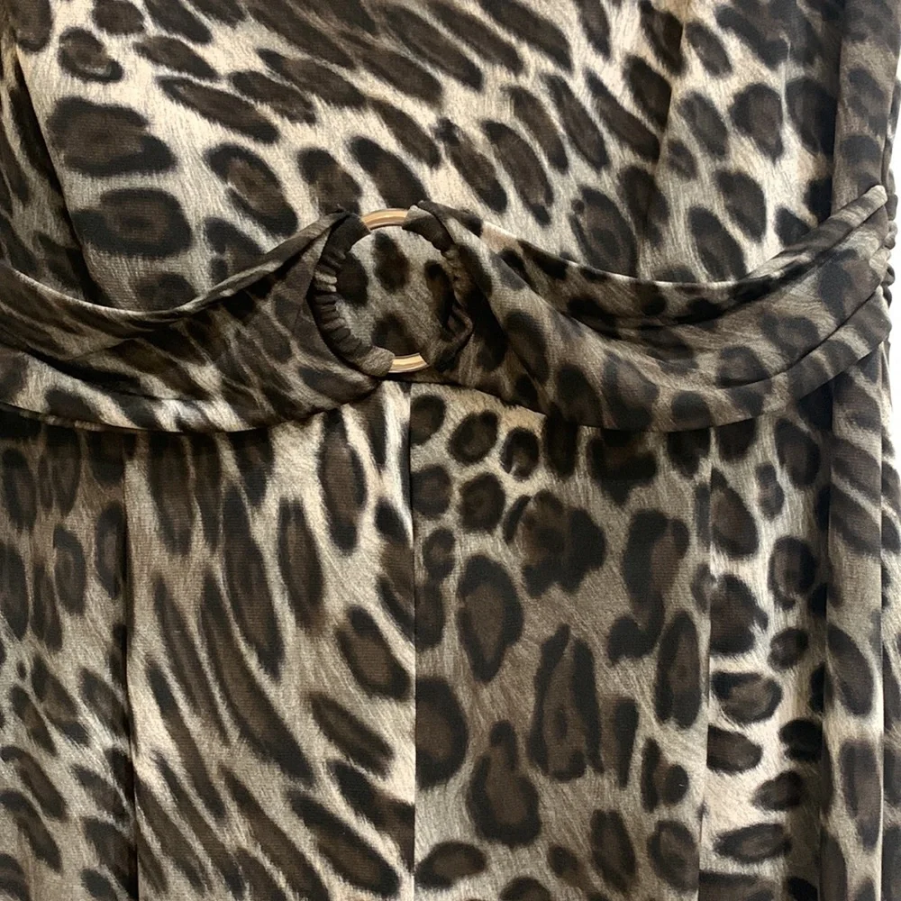 Enfocus Studio Animal print jumpsuit. - Picture 3 of 4